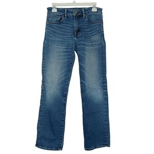 AMERICAN EAGLE Men's Blue Airflex + Bootcut Jeans 28×30 Casual Rugged